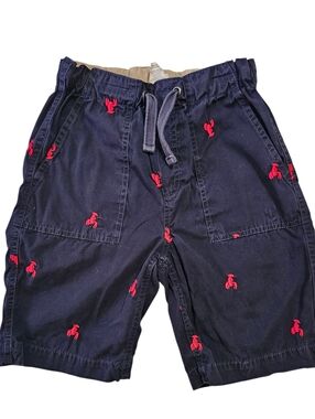 Crew Cuts Boys Lobster Embroidered Chinos Size 10